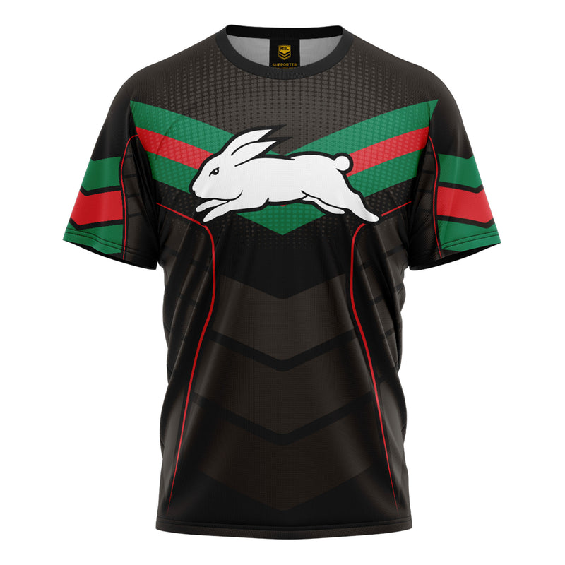 NRL Rabbitohs 'Chevron' Kids Tee - Ashtabula