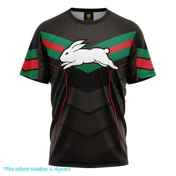 NRL Rabbitohs 'Chevron' Kids Tee