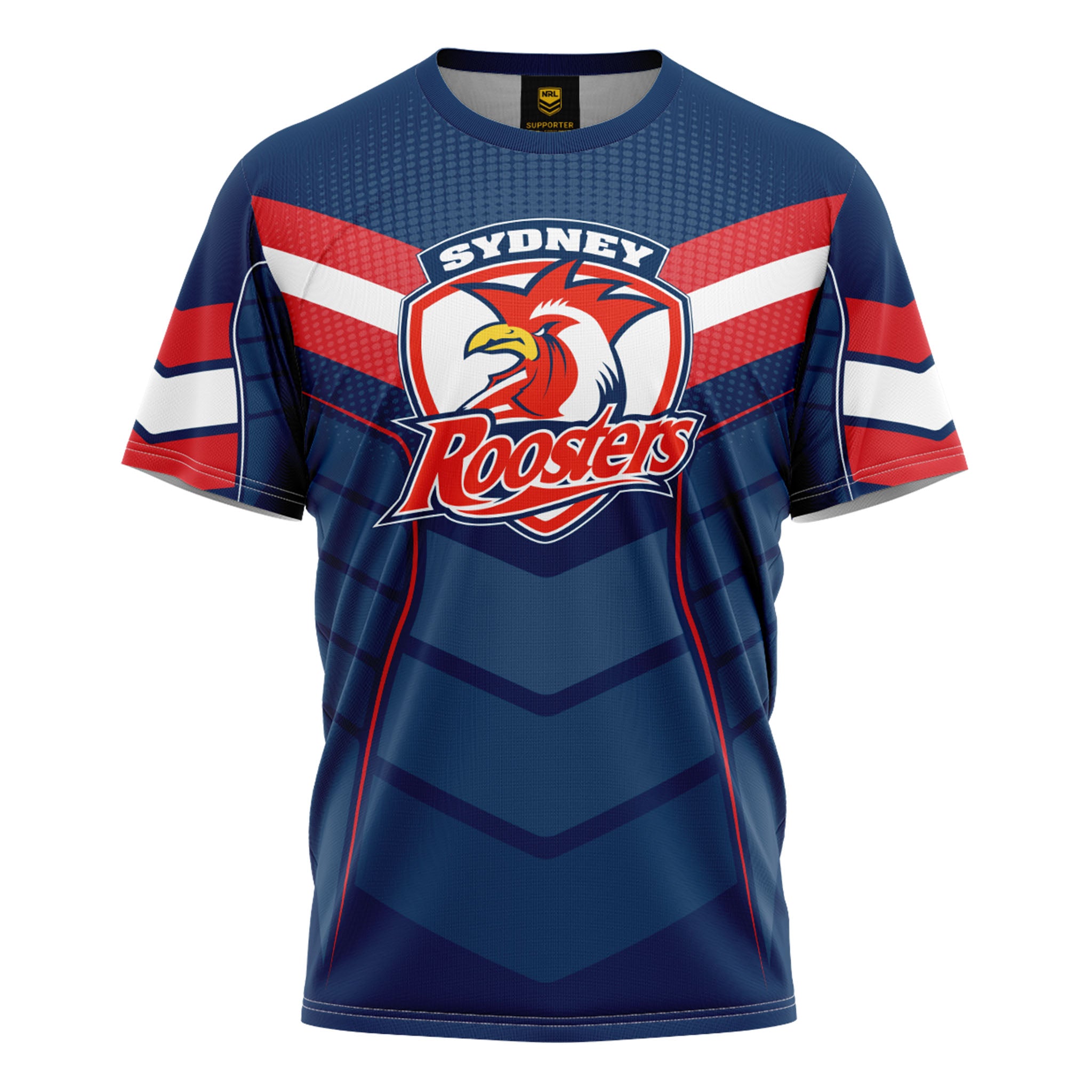 NRL Roosters 'Chevron' Kids Tee | Ashtabula