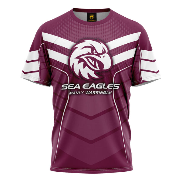 NRL Sea Eagles 'Chevron' Kids Tee - Ashtabula