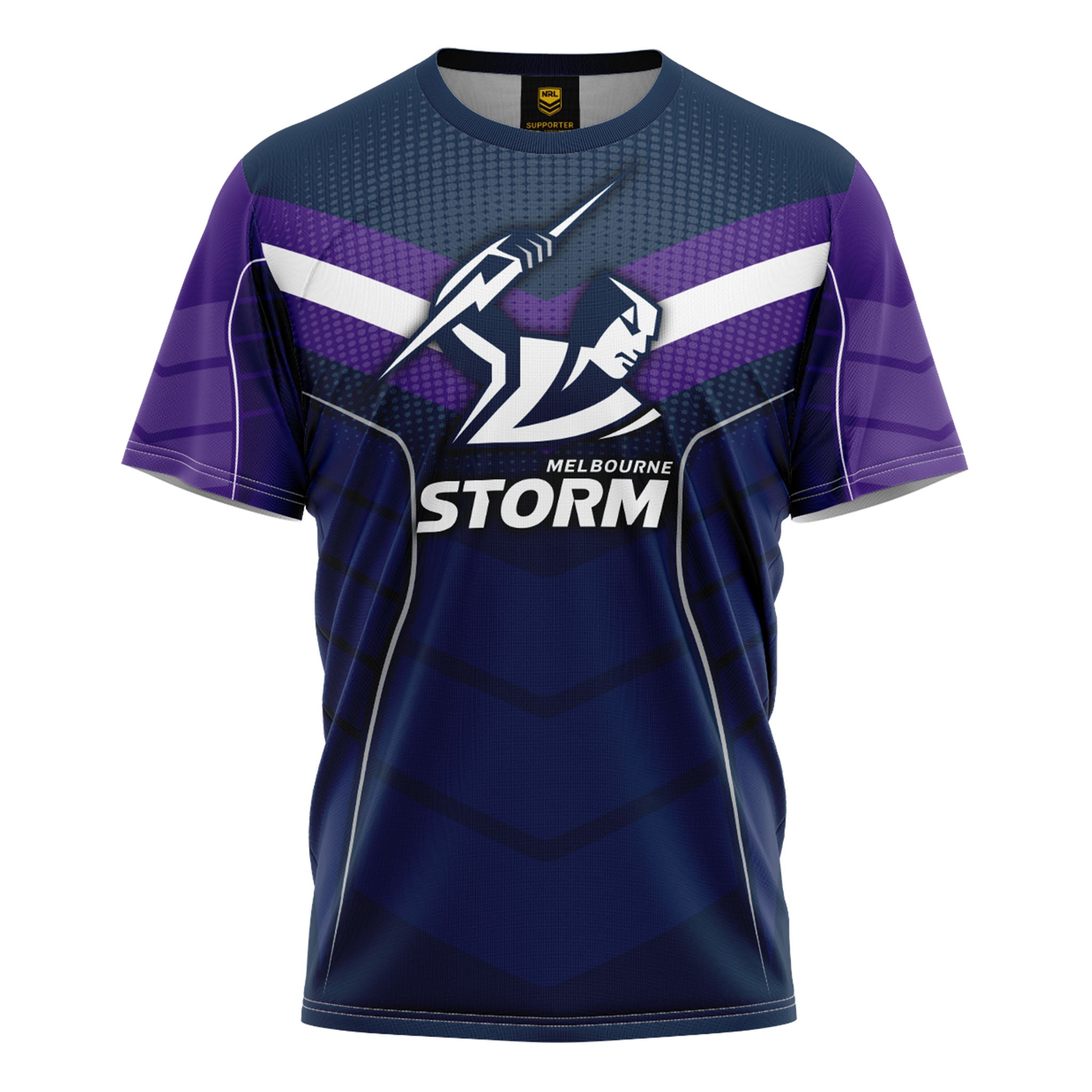 NRL Storm 'Chevron' Kids Tee | Ashtabula