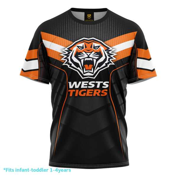 NRL Wests Tigers 'Chevron' Kids Tee