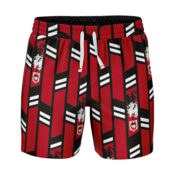 NRL Dragons 'Riviera' Volley Swim Shorts - Ashtabula