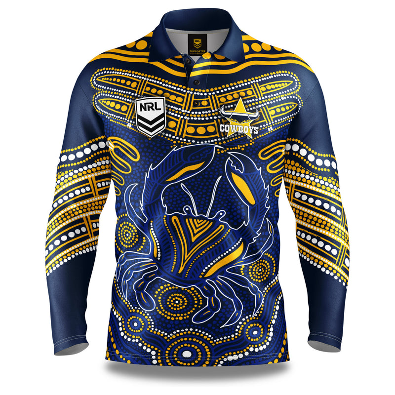 NRL Cowboys 'Karumba' Fishing Shirt - Youth - Ashtabula