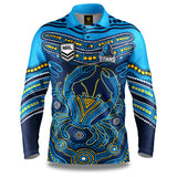 NRL Titans 'Karumba' Fishing Shirt - Adult - Ashtabula