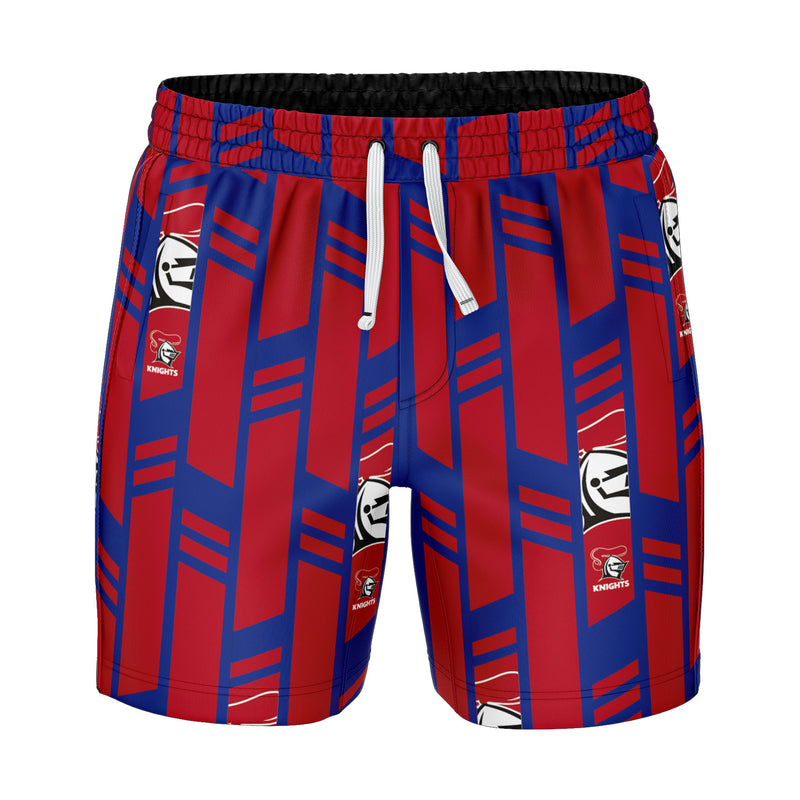 NRL Knights 'Riviera' Volley Swim Shorts - Ashtabula