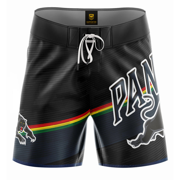 NRL Panthers 'Barrel' Board Shorts - Youth - Ashtabula