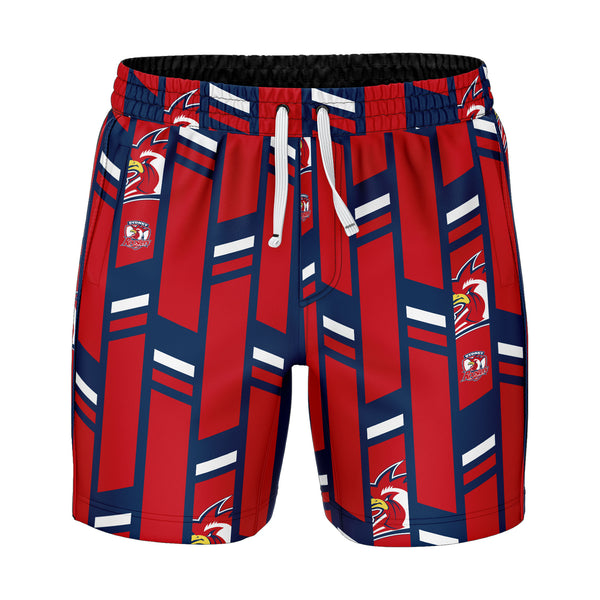 NRL Roosters 'Riviera' Volley Swim Shorts - Ashtabula