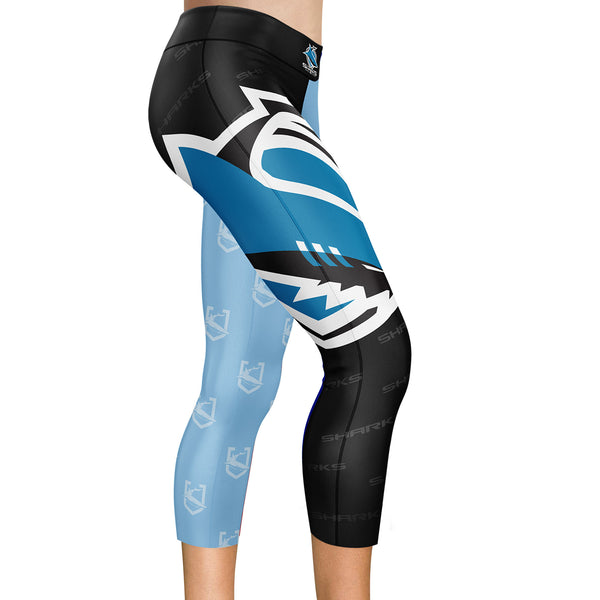 NRL Sharks 'Siren' Leggings