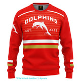 NRL Dolphins Kids 'Victory' Pullover