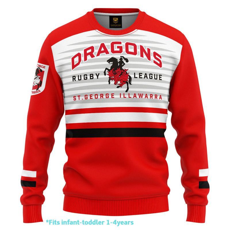 NRL Dragons Kids 'Victory' Pullover