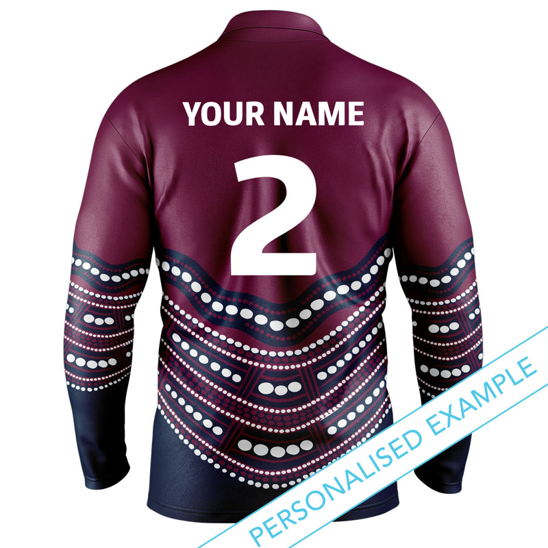 NRL Sea Eagles 'Karumba' Fishing Shirt - Youth