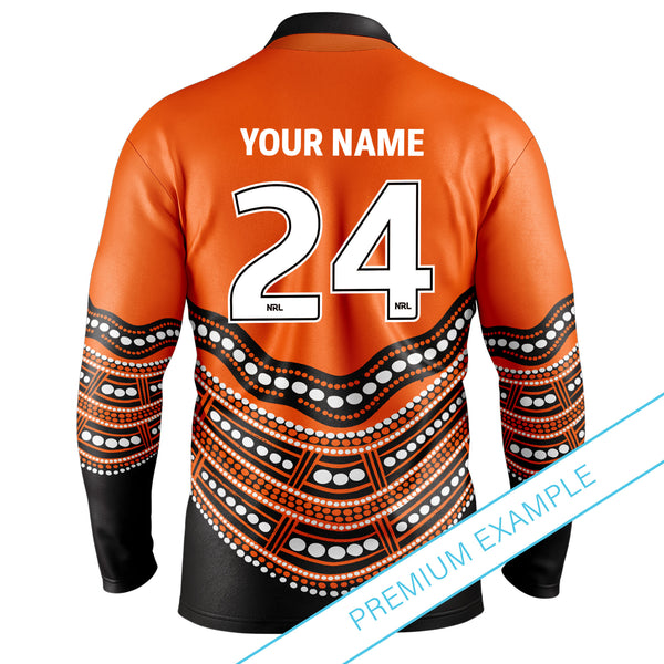 NRL Wests Tigers 'Karumba' Fishing Shirt - Youth