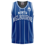 AFL North Melbourne 'Harlem' Basketball Singlet - Adult