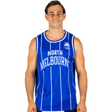 AFL North Melbourne 'Harlem' Basketball Singlet - Adult