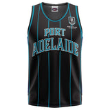 AFL Port Adelaide 'Harlem' Basketball Singlet - Adult