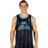 AFL Port Adelaide 'Harlem' Basketball Singlet - Adult