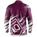 QLD Maroons 'Ignition' Fishing Shirt - Adult - Ashtabula