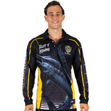 AFL Richmond Tigers Footy n Fishing Shirt - Adult