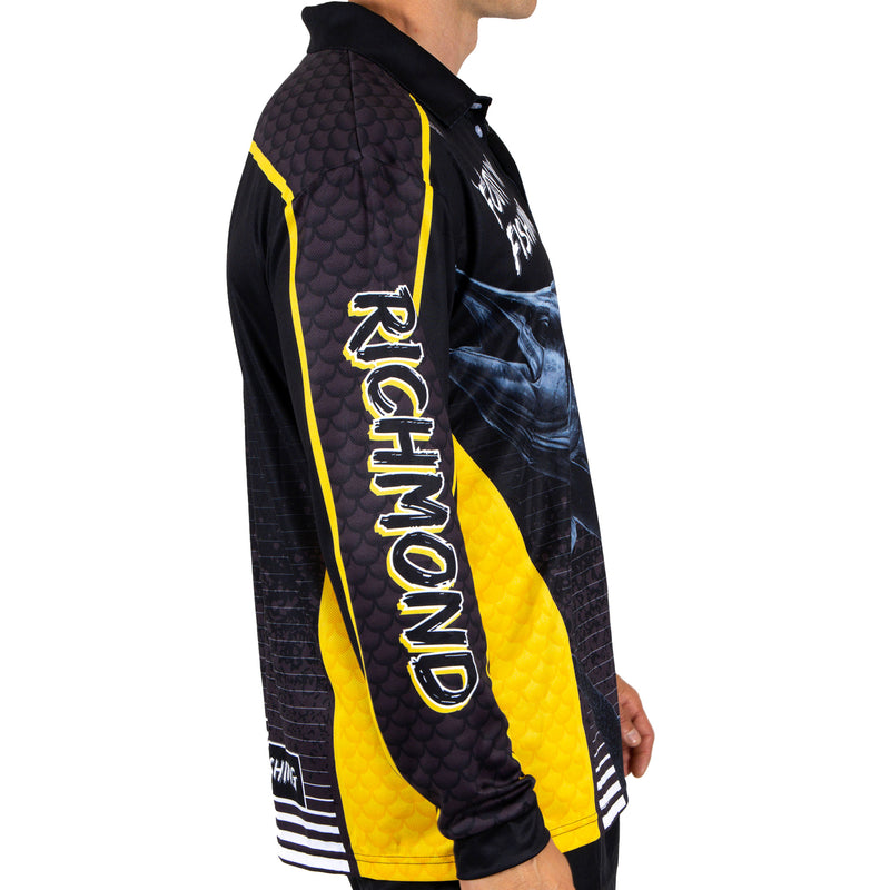 AFL Richmond Tigers Footy n Fishing Shirt - Adult