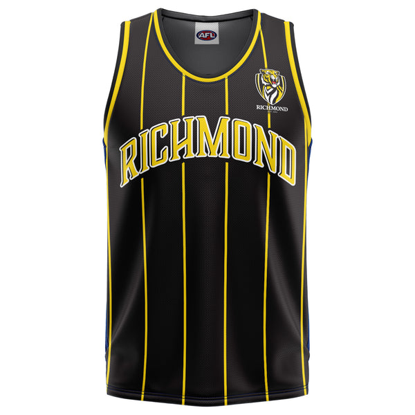 AFL Richmond Tigers 'Harlem' Basketball Singlet - Adult