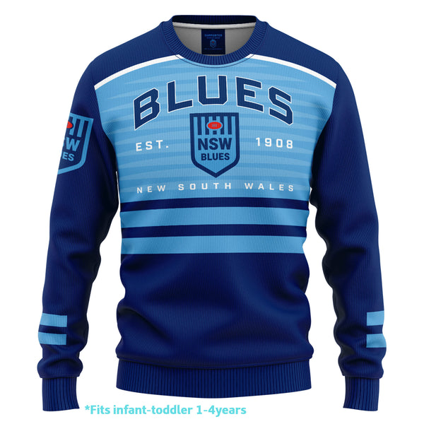 NSW Blues Kids 'Victory' Pullover