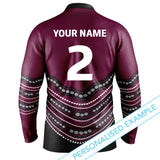 QLD Maroons 'Karumba' Fishing Shirt - Adult