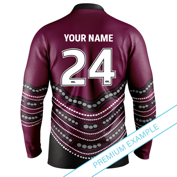 QLD Maroons 'Karumba' Fishing Shirt - Youth