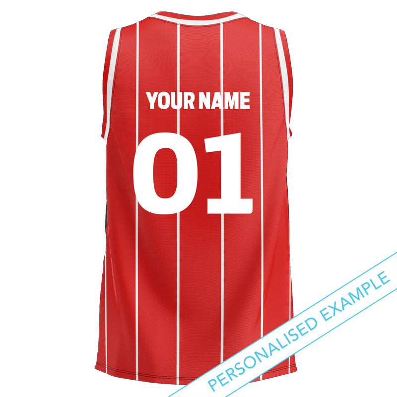 AFL Sydney Swans 'Harlem' Basketball Singlet - Youth