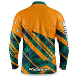 Wallabies 'Offshore' Fishing Shirt - Youth