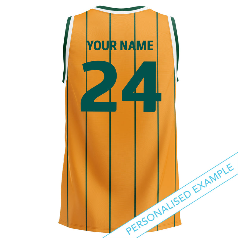 Wallabies 'Harlem' Basketball Singlet - Adult