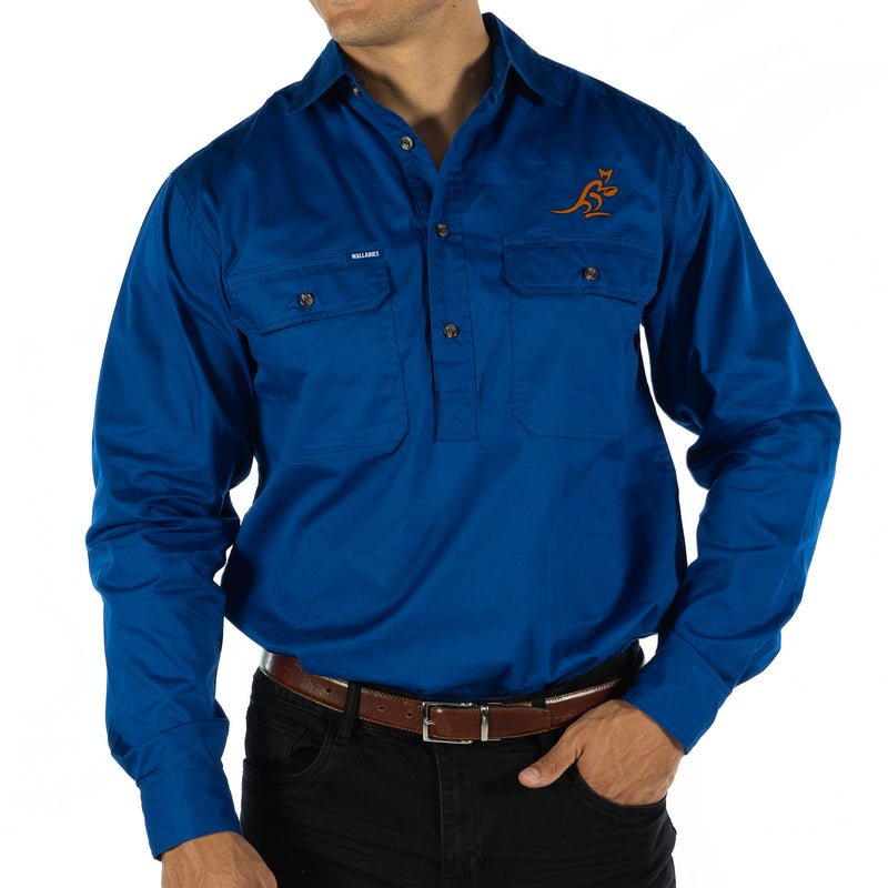 Wallabies 'Long Yard' Work Shirt