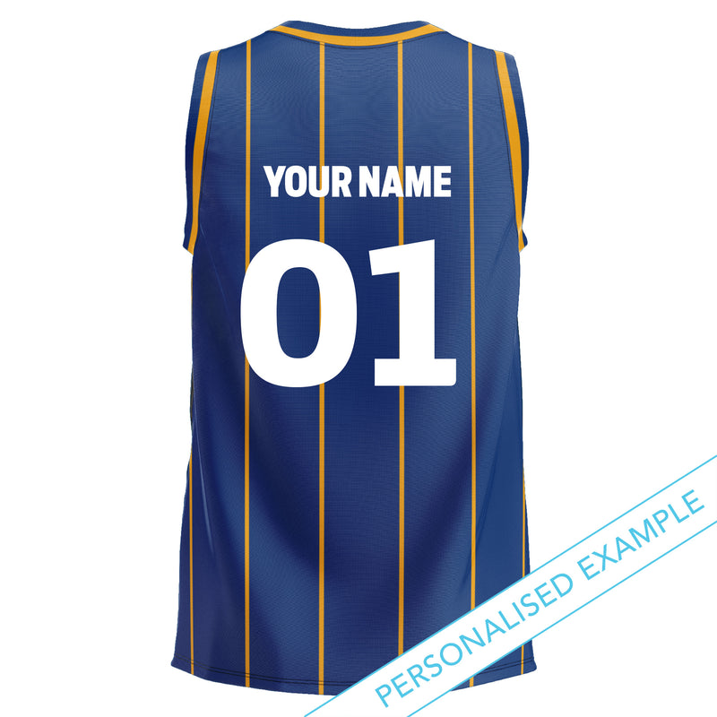 AFL West Coast Eagles 'Harlem' Basketball Singlet - Adult