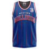 AFL Western Bulldogs 'Harlem' Basketball Singlet - Adult