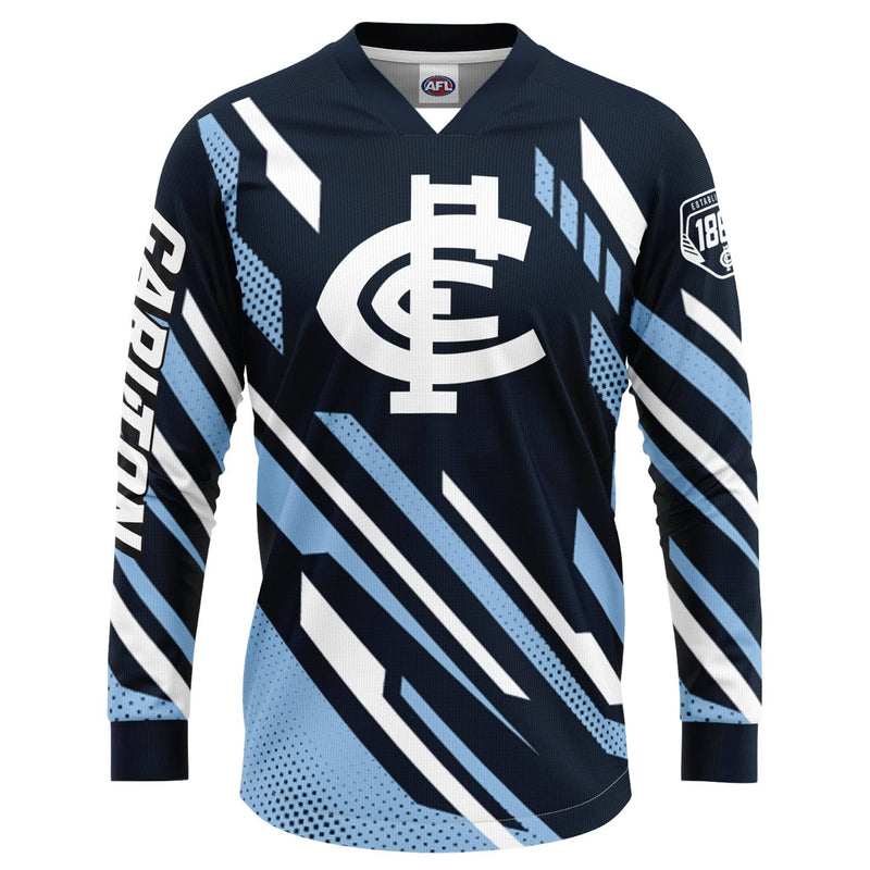 Carlton Blues Footy Tee Youth – Jerseys Megastore