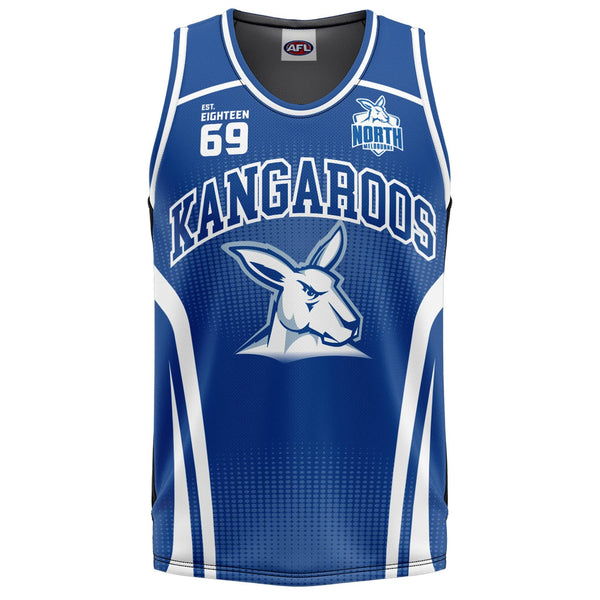 AFL Geelong Cats 'Hoops' Basketball Singlet