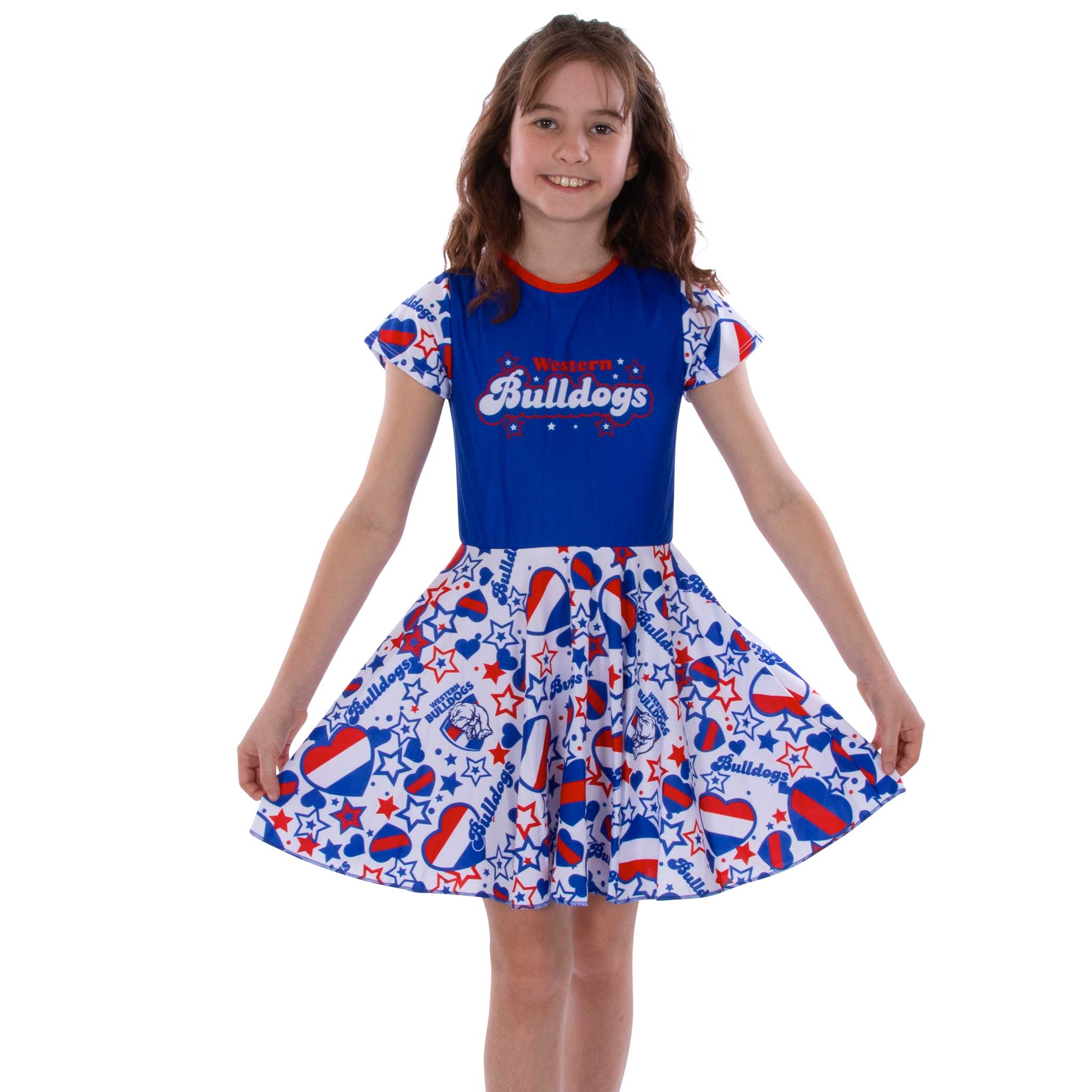 AFL Western Bulldogs 'Heartbreaker' Dress | Ashtabula