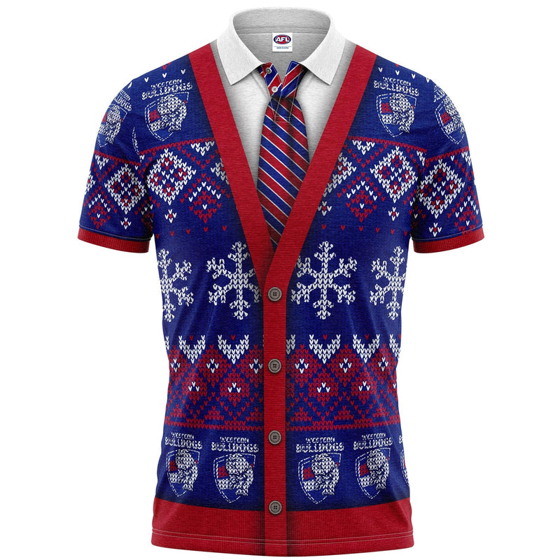 AFL Western Bulldogs 'Iceman' XMAS Shirt - Ashtabula