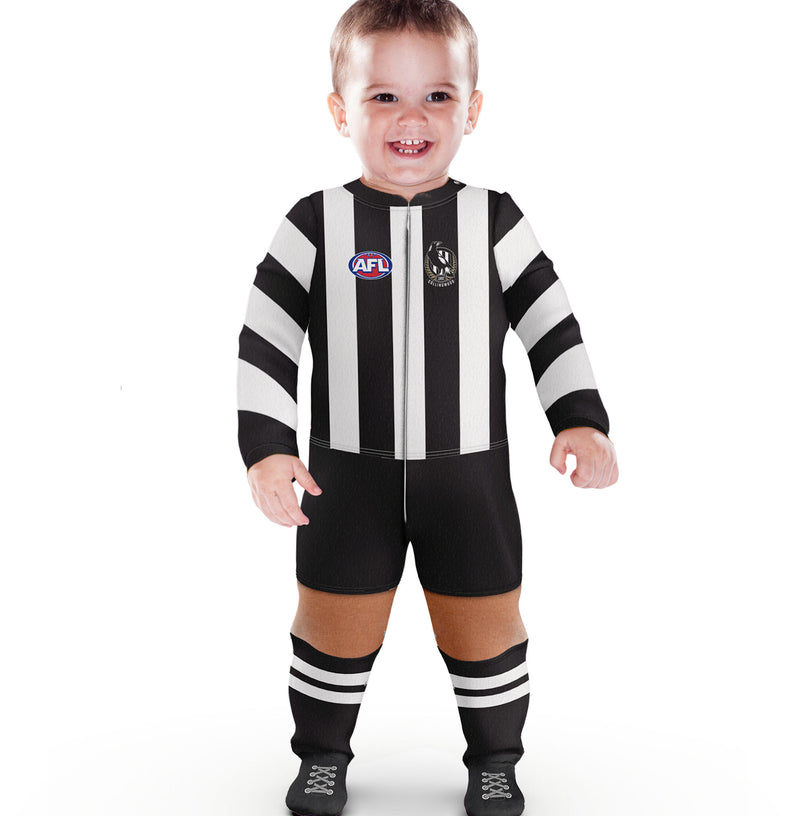 AFL Collingwood Magpies Footysuit - Ashtabula