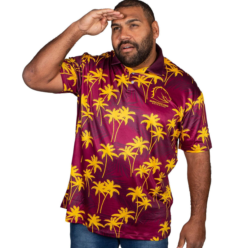 NRL Broncos 'Par-Tee' Golf Polo