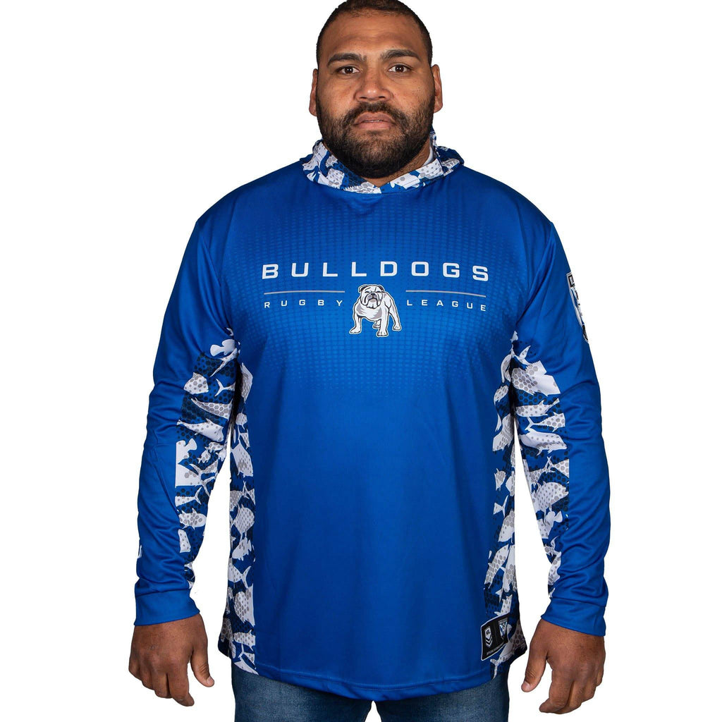 NRL Cowboys 'Reef Runner' Hooded Fishing Shirt - Adult