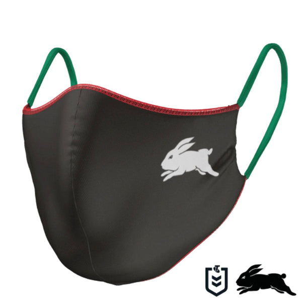 NRL Rabbitohs Face Mask - Ashtabula