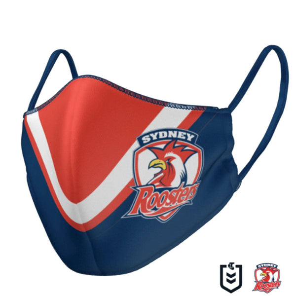 NRL Roosters Face Mask - Ashtabula