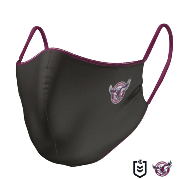 NRL Sea Eagles Face Mask - Ashtabula