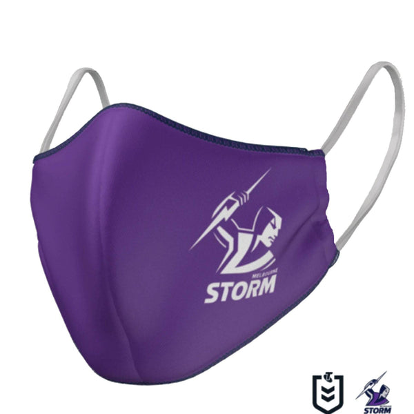 NRL Storm Face Mask - Ashtabula