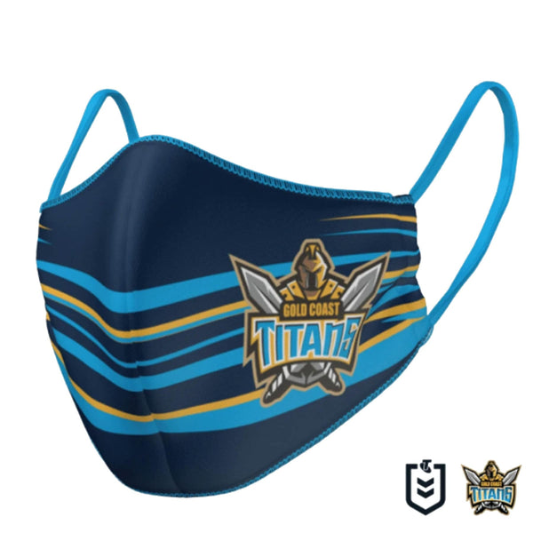 NRL Titans Face Mask - Ashtabula