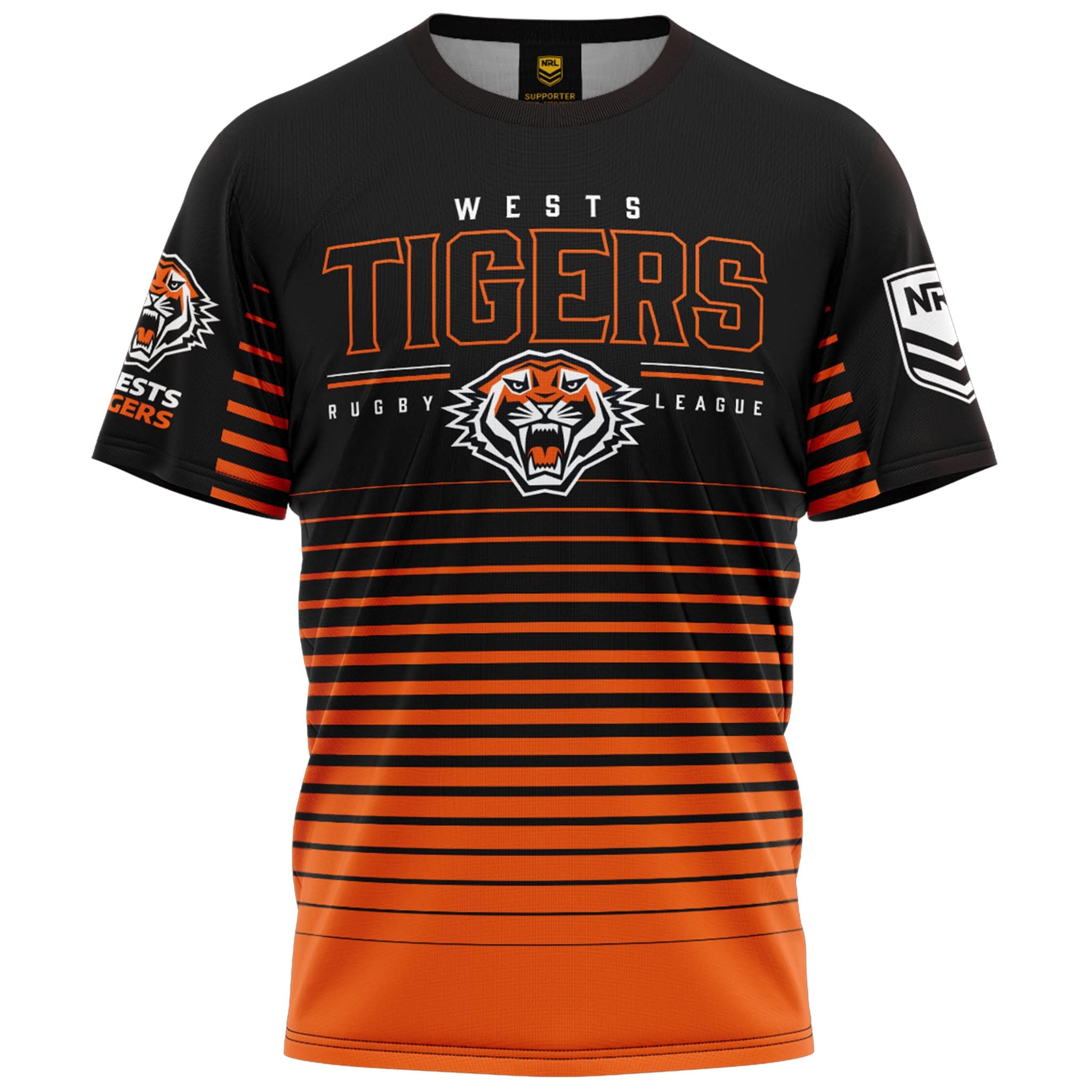 NRL Wests Tigers Kids 'Game Time' Tee | Ashtabula