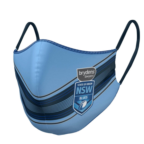 NSW Blues Face Mask - Ashtabula