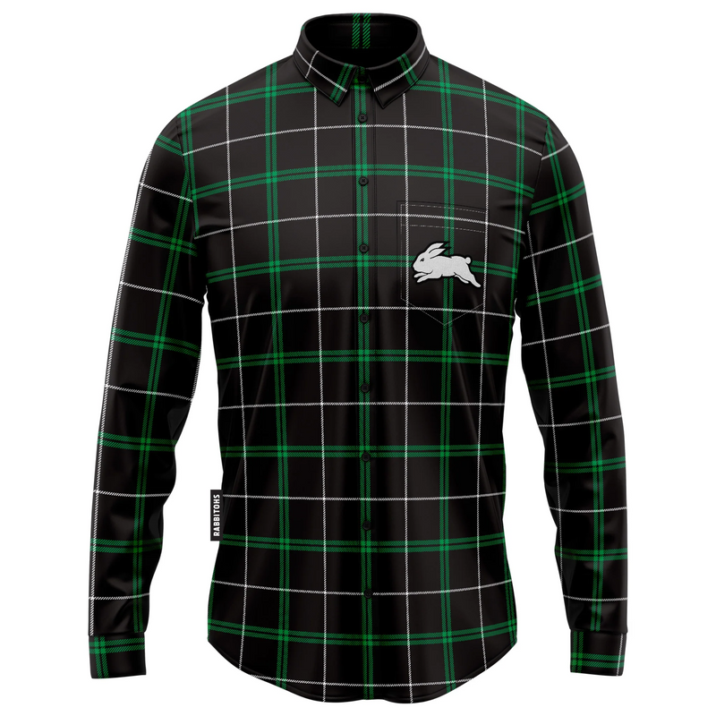 NRL Rabbitohs 'Mustang' Flannel Shirt